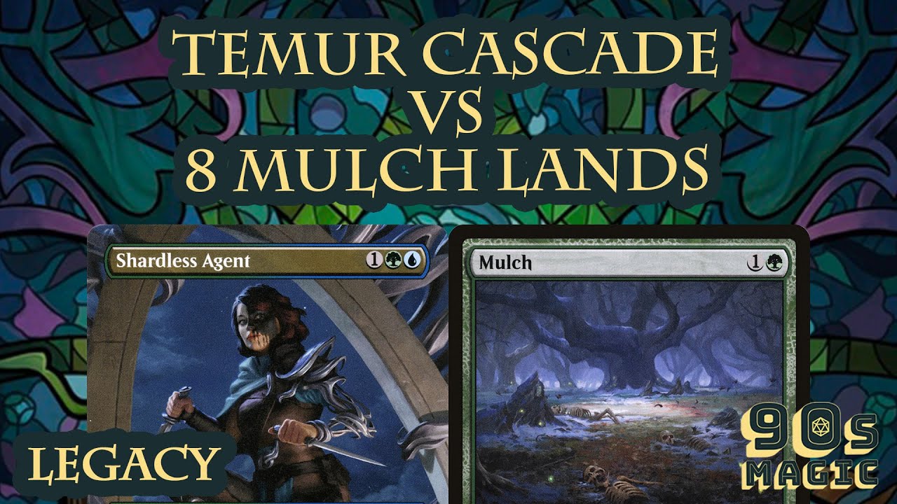 8 Mulch Lands vs Temur Rhinos Cascade [MTG Legacy]