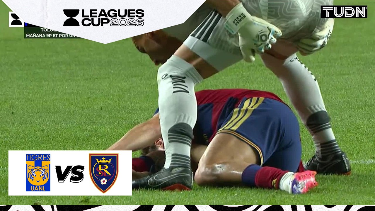 ¡NAHUEL HACIENDO DE LAS SUYAS! | Tigres vs Real Salt Lake | Leagues Cup - 2026 Fase de Grupos | TUDN