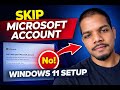 Windows 11 OOBE: Skip Microsoft Account & Create Local Account