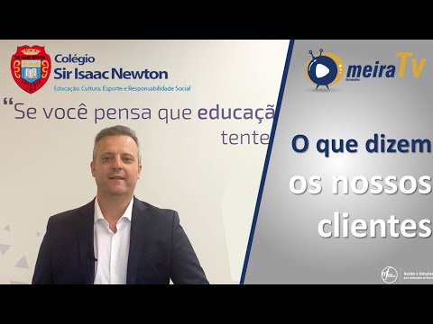 Sir Isaac Newton cliente Meira Fernandes há 30 anos - saiba porque I Contabilidade para Escolas