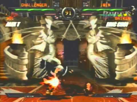 Evo2k3 GGXX Alex T vs Eric Choi