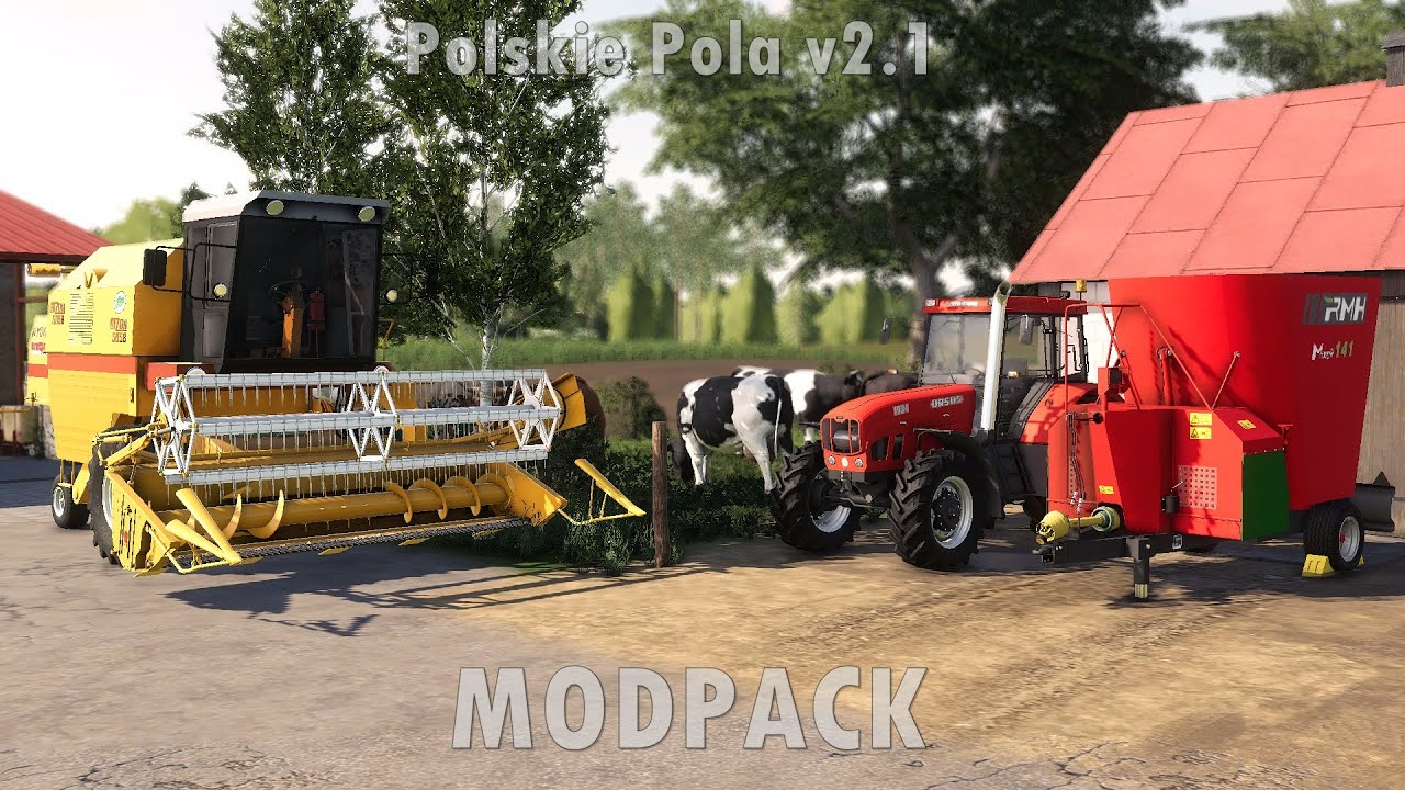 Modpack Na Polskie Pola V2 1 ㋡ Farming Simulator 19 Youtube