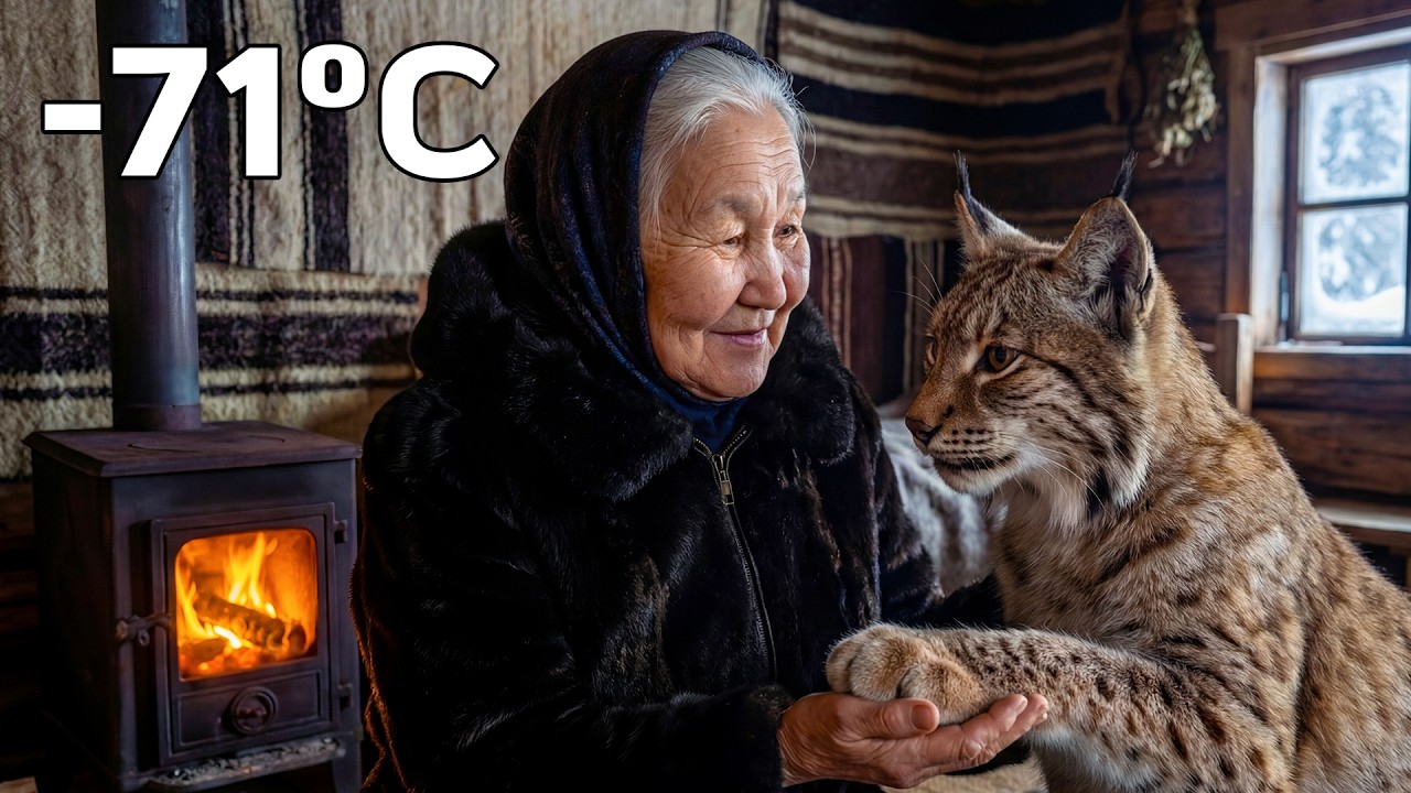 A 70 Year Old Woman Saved a Freezing Lynx Outside Her Cabin ❄️🦊