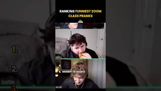 RANKING FUNNIEST ZOOM CLASS PRANKS 🤣 #ranked #ranking #zoom
