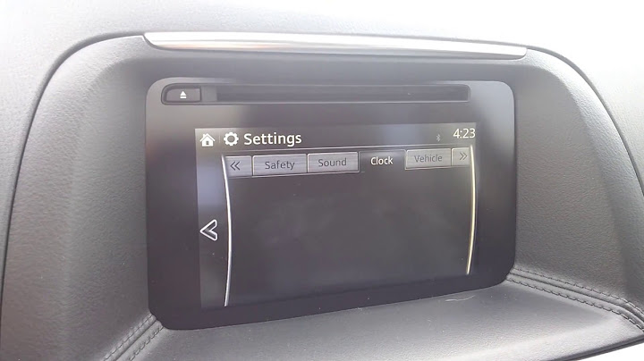 How to connect bluetooth to mazda cx 5