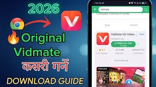 How to Download Original Vidmate APK (2026) | Step-by-Step Guide screenshot 3