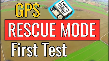 Betaflight 3.5.3 - GPS Rescue Mode - First Test - BN-180 GPS