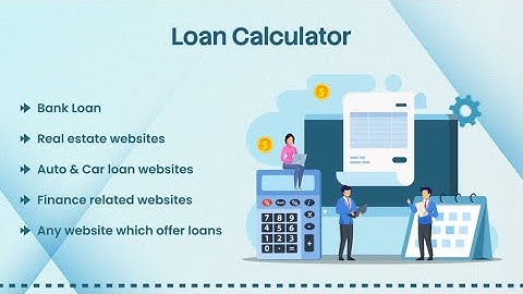 Loan Calculator - WordPress Plugin