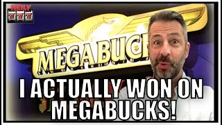 I actually won a PROGRESSIVE on the MEGABUCKS slot! screenshot 3