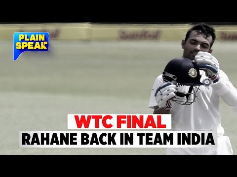 WTC Final | Ajinkya Rahane Back In Team India | World Test Championship Final | English News