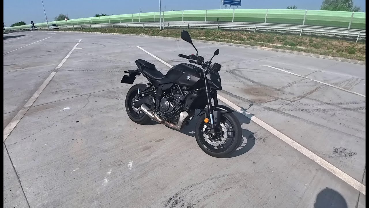 POV Ride Yamaha MT-07 2025 and Walkaround