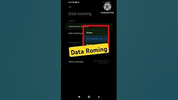 Mobile network roaming data secret setting | International roaming setting#shorts​ #shortvideo​