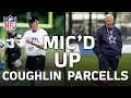 Tom Coughlin and Bill Parcells Mic'd Up at Training Camp | NFL