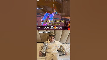 JONATHAN GAMING 1V5 CLUTCH 💀🔥#bgmi#jonathangaming#jonathanlive#1v4clutch