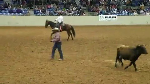 Lawrence Greer 2016 Steer Wrestling Performance Tu...