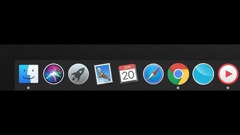 HOW TO CHANGE Dock preferences and settings on Mac OS