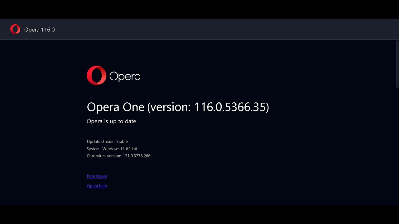 How to update Opera - YouTube