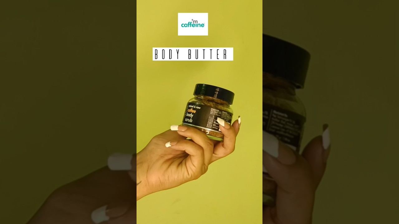Mcaffeine  naked & raw coffee body scrub Review 