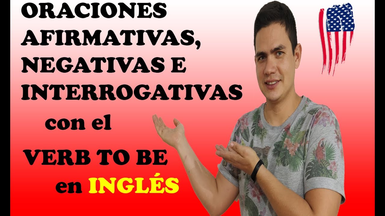 Oraciones afirmativas, negativas y interrogativas con el verb to be