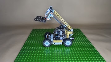 Lego Technic Telehandler Build (42133)