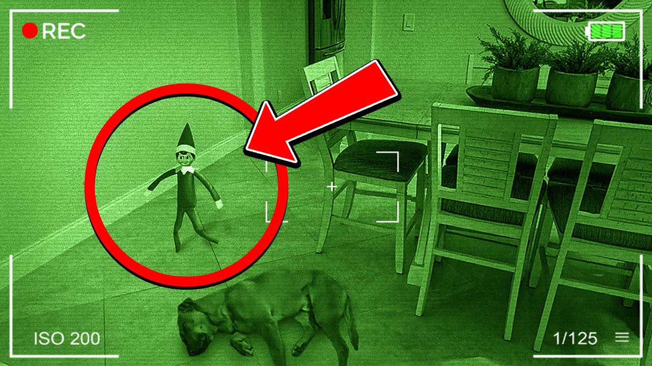 300 Elf On A Shelf Caught On Moving & FLYING On Camera Talking! 😱