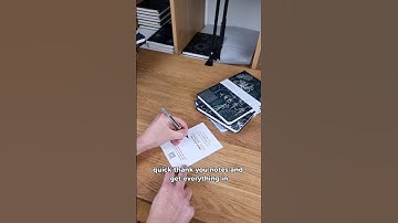 Packing an Order of Science Notebooks