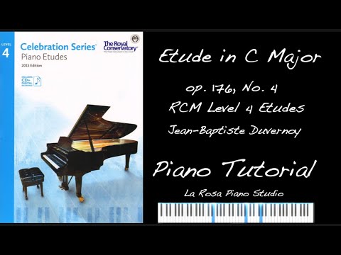 Etude in C Major op.176 No. 4 | RCM Level 4 Etudes #classicalmusic #piano #music #rcm #pianolessons