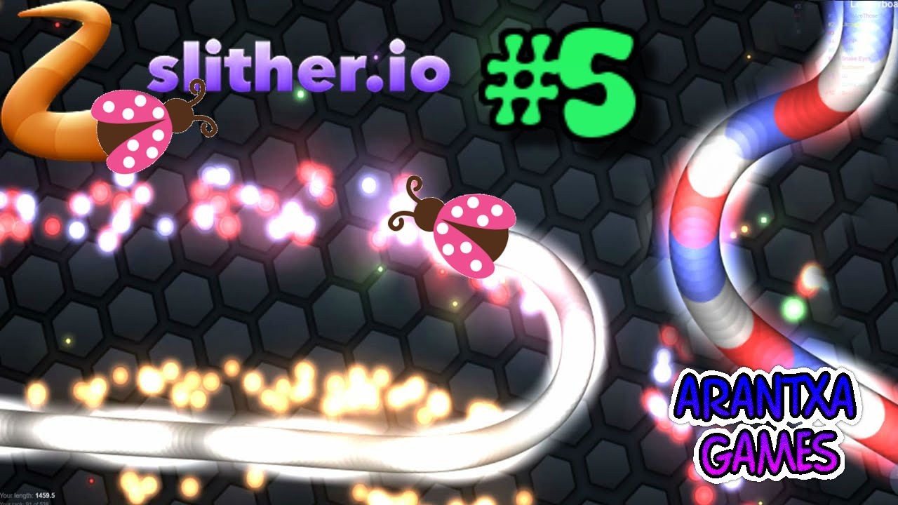 Slither.io #5 Intentando superar record! 