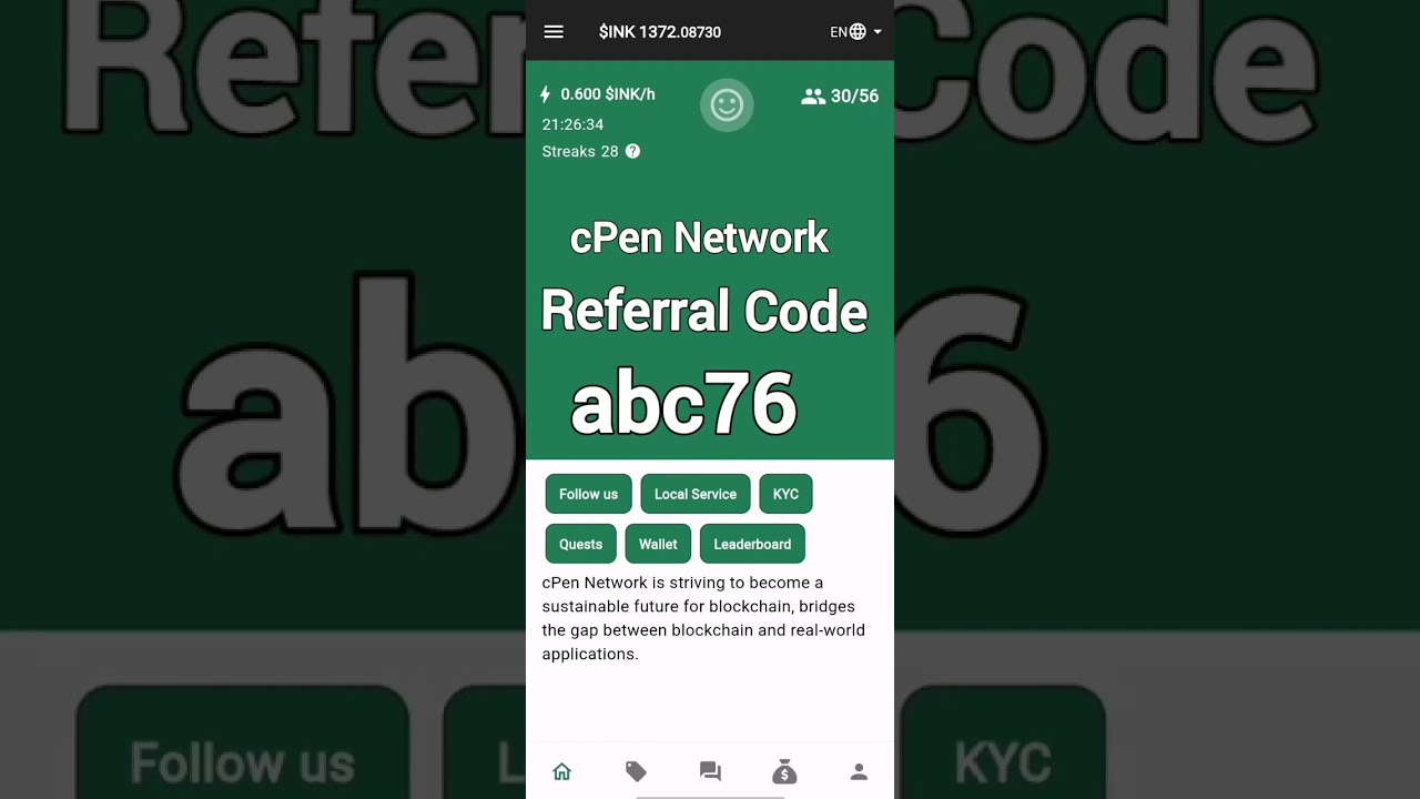 cpen network app referral code | cpen network referral code 