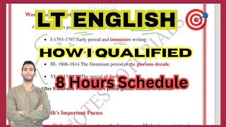 Lt English Preparation || How I qualified LT English || Best Notes Tutorials