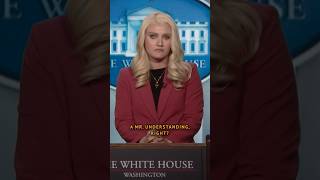 White House Press Secretary “Karoline Leavitt” addresses why Trump stormed out of his interview 🤣