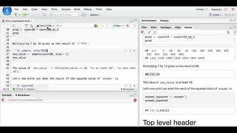 Common R chunk options