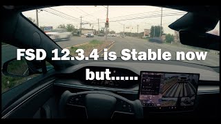 TESLA FULL SELF DRIVING FSD v 12.3.4 is Stable But...