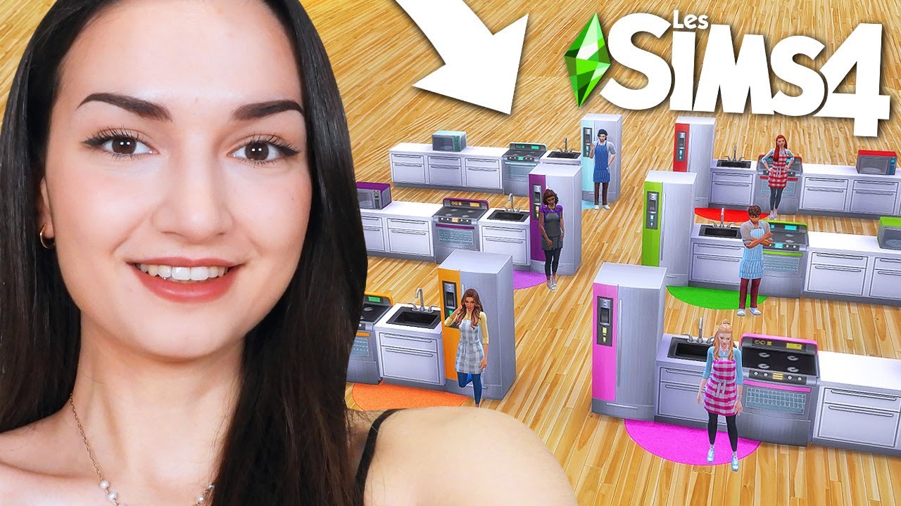 Le 1er CONCOURS de CUISINE sur les sims ! | Challenge Sims 4