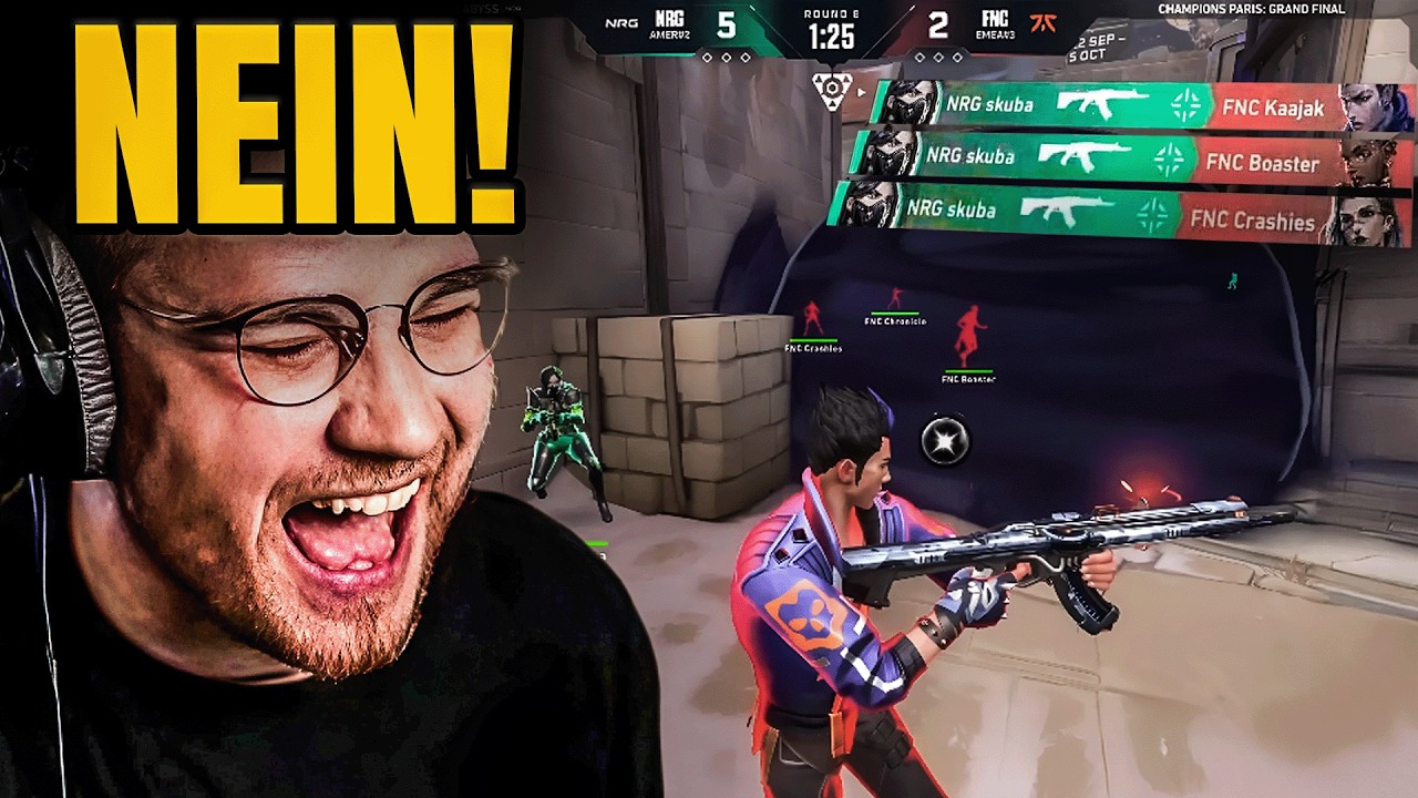 24 минуты, как OhnePixel становится самым смешным комментатором Valorant