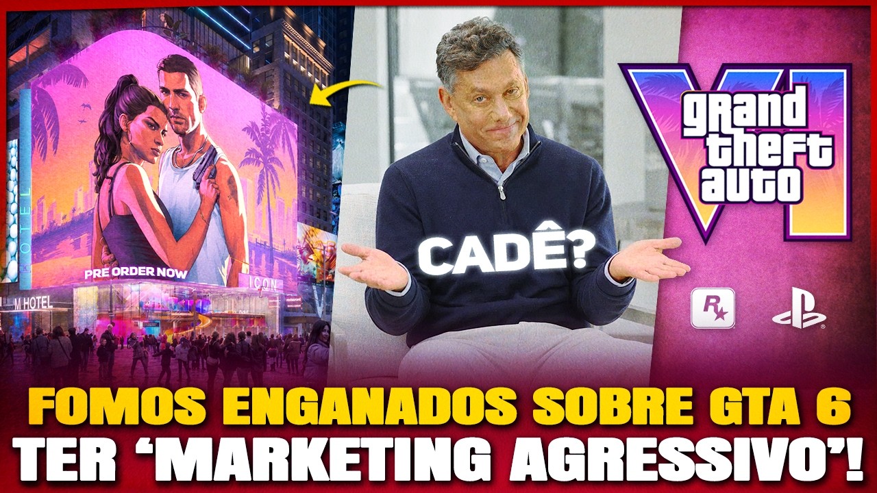 🚨ROCKSTAR MENTIU sobre MARKETING AGRESSIVO GTA 6, TRAILER 3 do MODO HISTÓRIA e Mais!