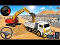 Truck Tronton Panjang Angkut Pasir Kontruksi Kota - Mobil Balap Truck Simulator Android Gameplay