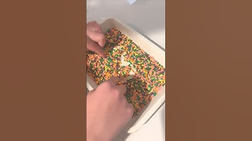 making nerds gummy clusters with my friends 🩵 #fyp #funny #food #candy #viral #trending#giashorts