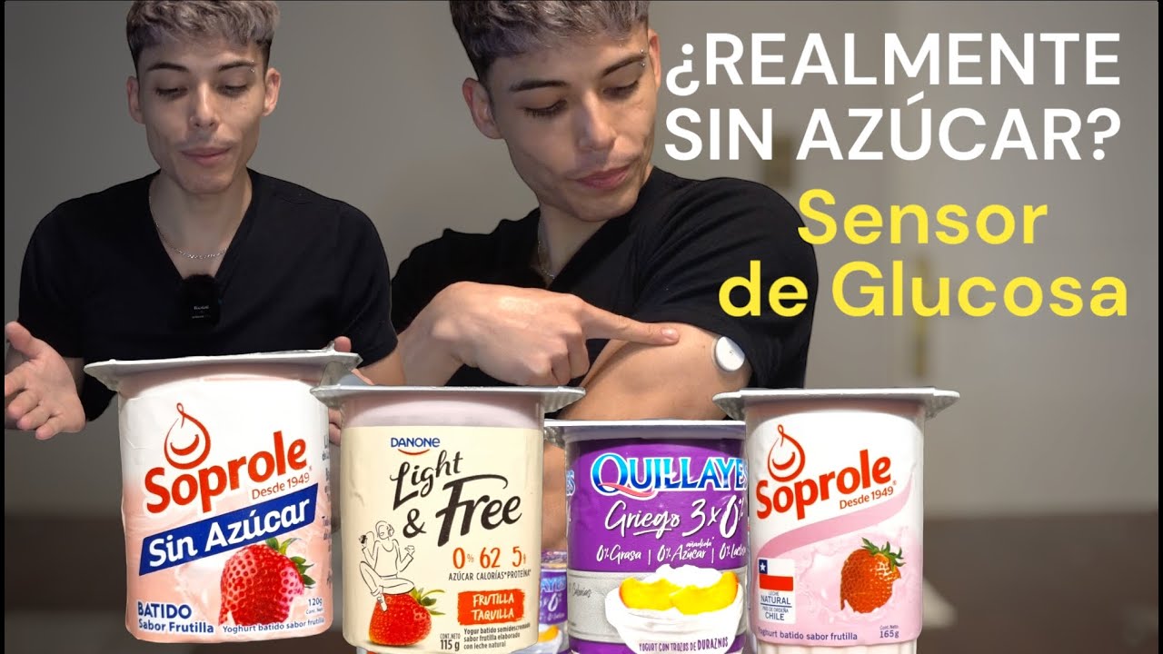Yogures "Sin Azúcar": ¿Qué Revelan los Sensores de Glucosa?