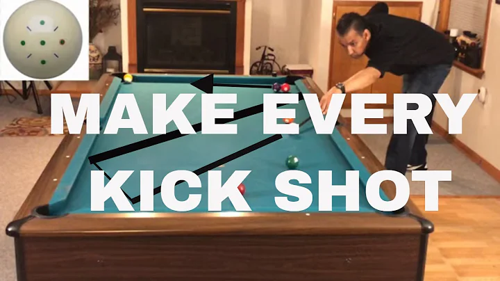 HOW TO MAKE TWO RAIL KICK SHOTS, EVERY TIME - PART ONE- DIAMOND SYSTEM Made Easy!  (Pool Lessons)