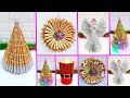 4 Economical Easy Handmade Christmas Craft idea | Best out of waste Low budget Christmas craft idea
