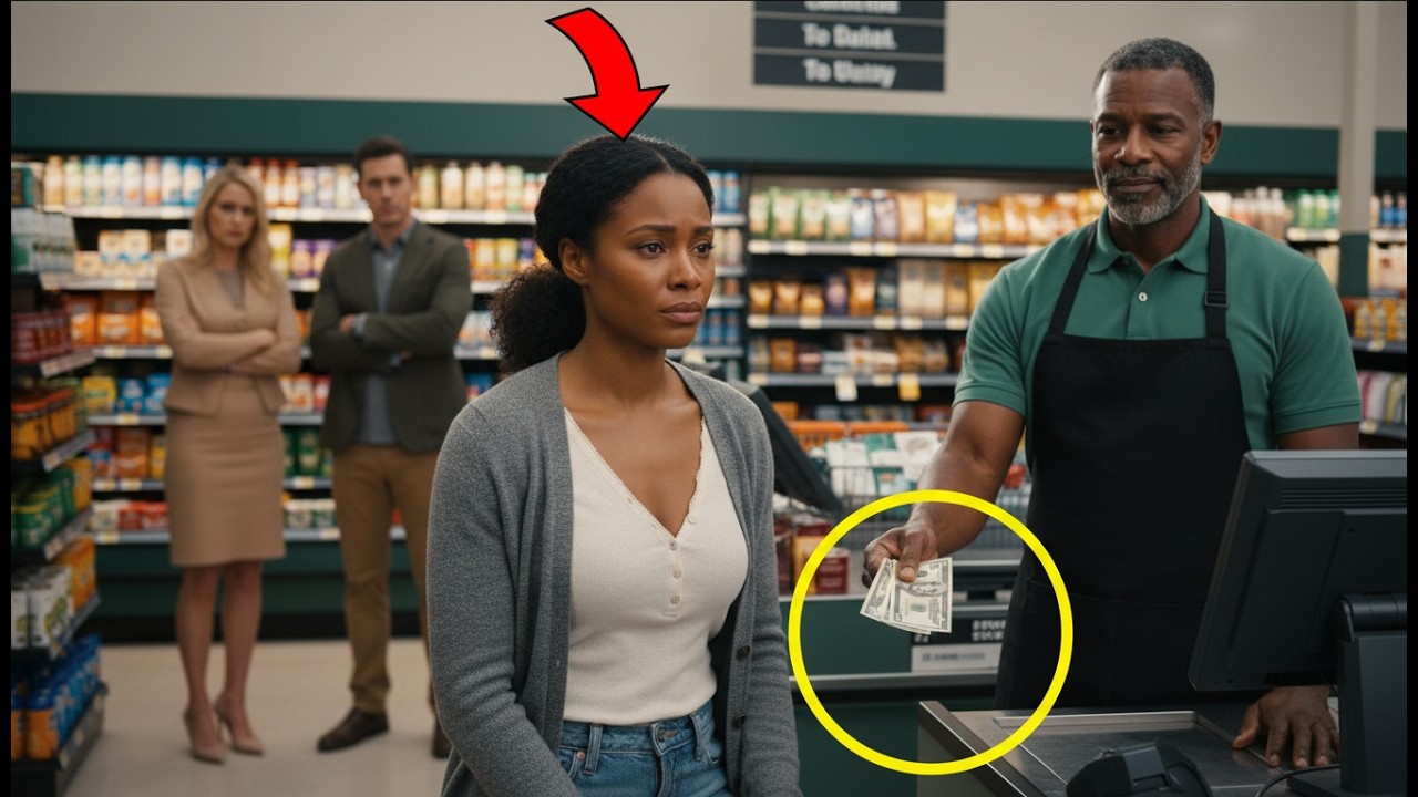 The Rich Billionaire FORGOT His Wallet — The Cashier Who Paid For Him Made The Whole Store Go Silent