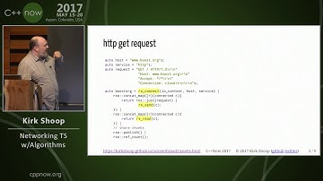 C++Now 2017: Kirk Shoop “Networking TS w/Algorithms"