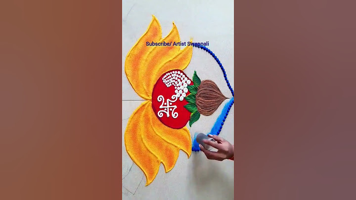 Diwali Dhanteras Special Creative Rangoli Design || Laxmi pooja Rangoli #shorts #diwalirangoli