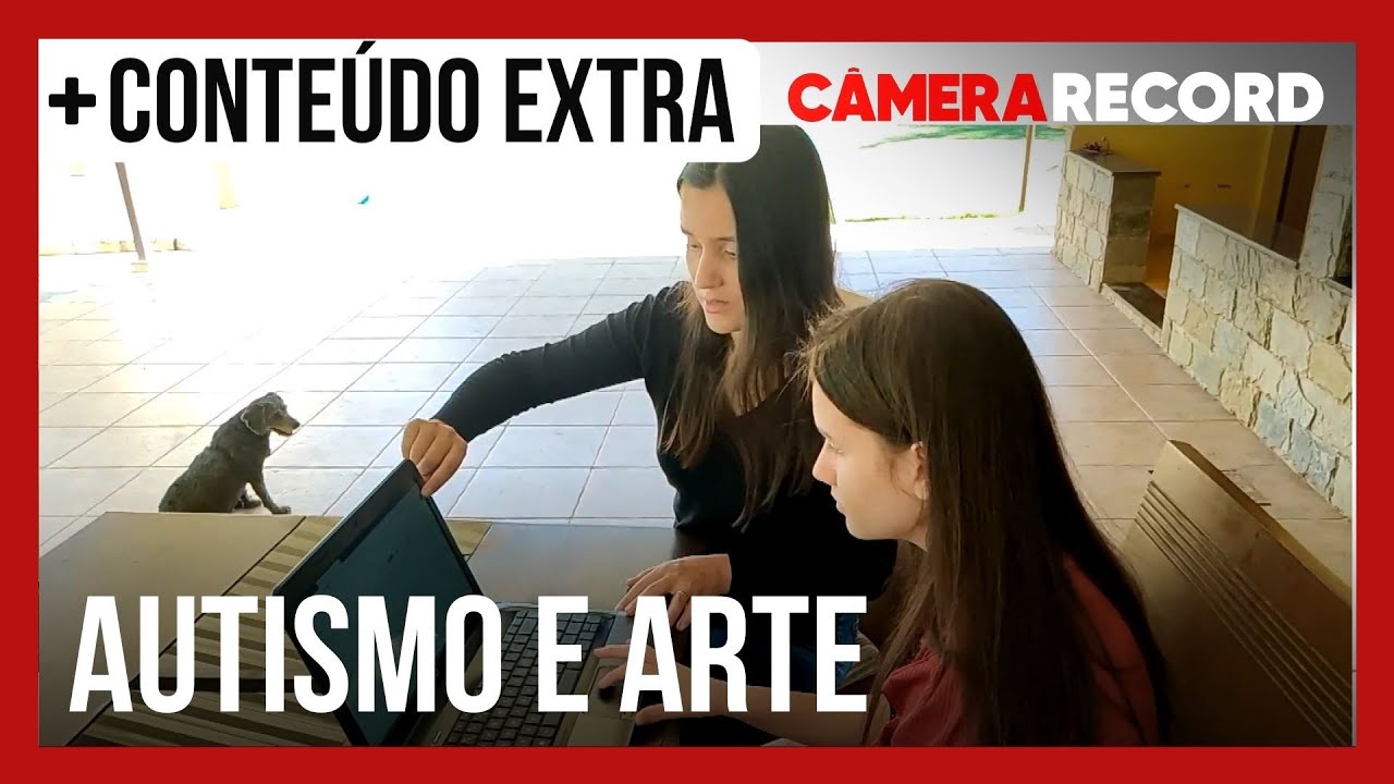 Conteúdo Extra: mãe conta a rotina da filha autista que é sucesso nas redes sociais