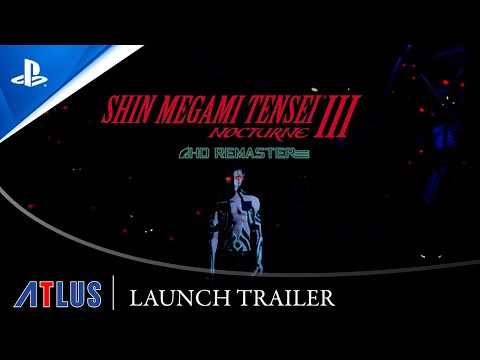 Shin Megami Tensei III Nocturne HD Remaster - Launch Trailer | PS4