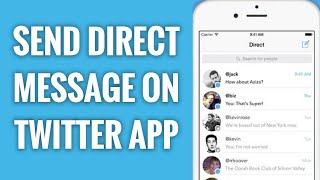 How To Send Direct Message On Twitter App screenshot 4