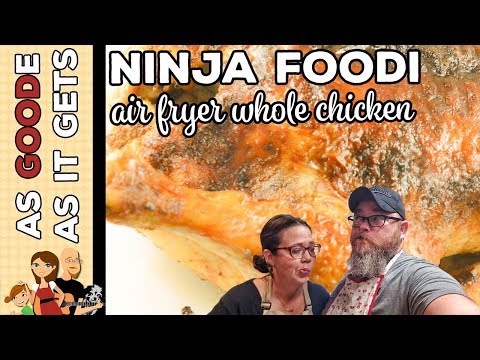 Ninja Foodi Whole Chicken - Air Fryer Eats