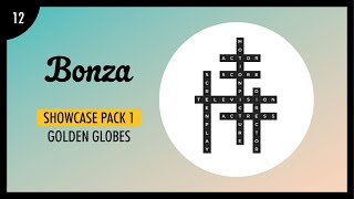 Bonza Word Puzzle | Showcase | Pack 1 | Golden Globes screenshot 4