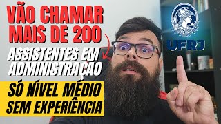 UFRJ fara seu MAIOR CONCURSO DA DECADA e tem PRESSA p NOMEAR devido as ELEICOES 